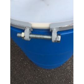 Recon Plastic Drum with Screw Top and Bung